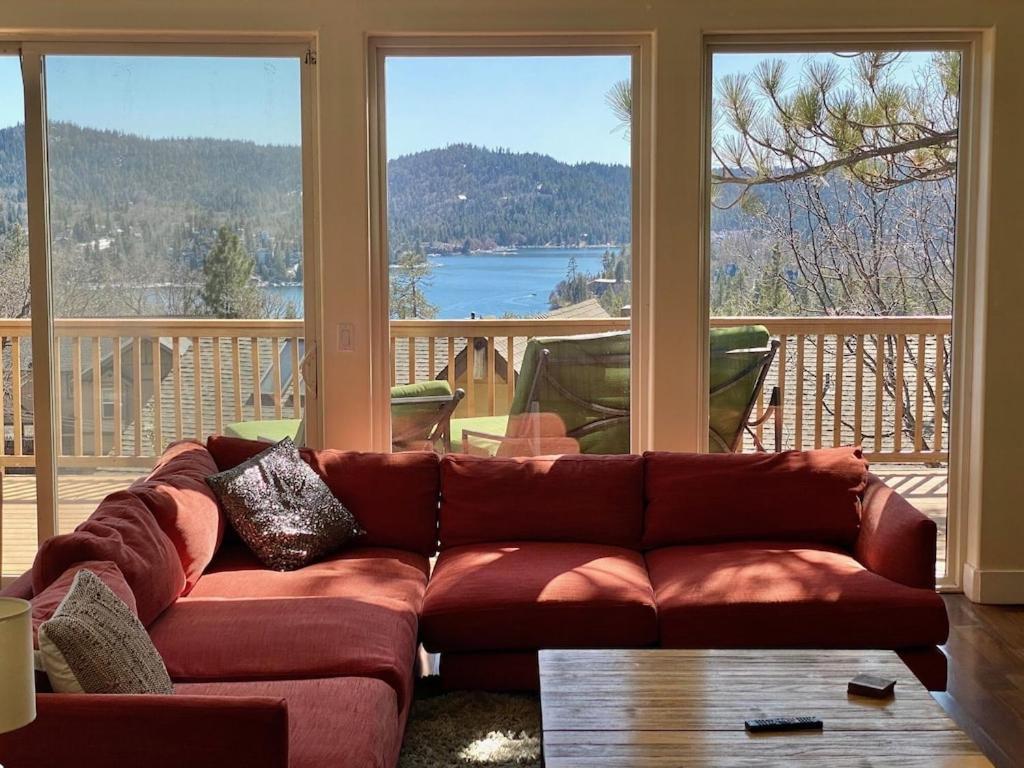 Modern 6 Bedroom Retreat, Stunning Lake Views, Close To Village! Lake Arrowhead Esterno foto